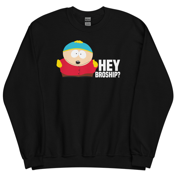 South Park Cartman Hey Broship Fleece Crewneck Sweatshirt – South Park Shop  UK