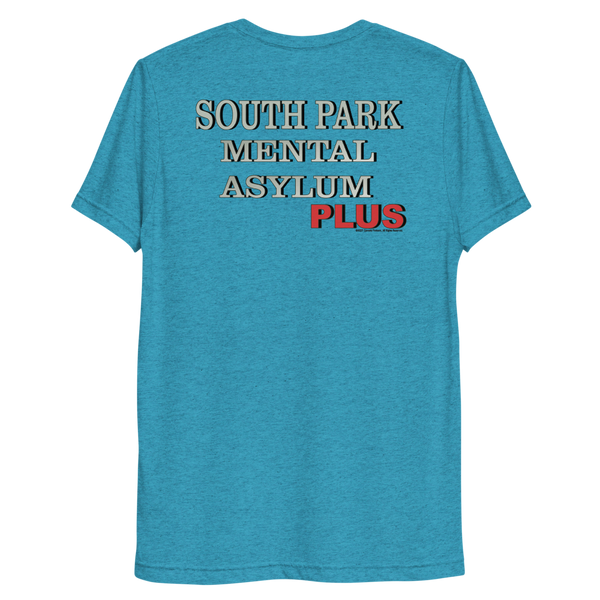 South Park Mental Asylum Plus Adult Tri-Blend T-Shirt – South Park