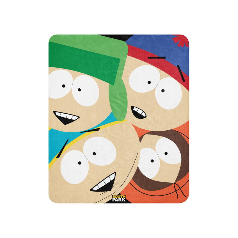 South Park Boys Sherpa Blanket