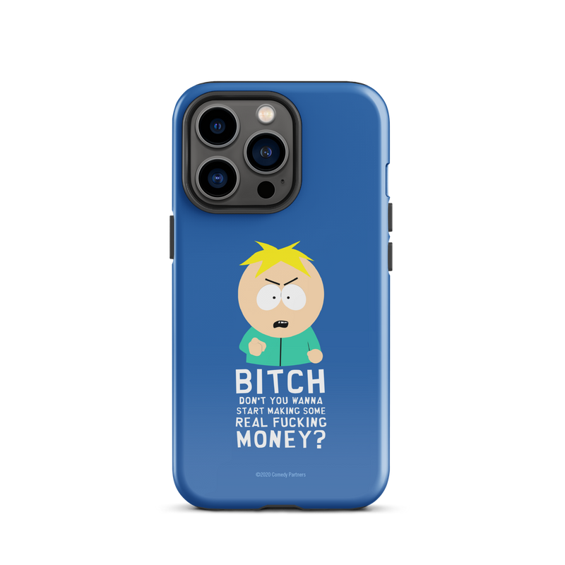 South Park Butters Make Real Money Tough Phone Case - iPhone