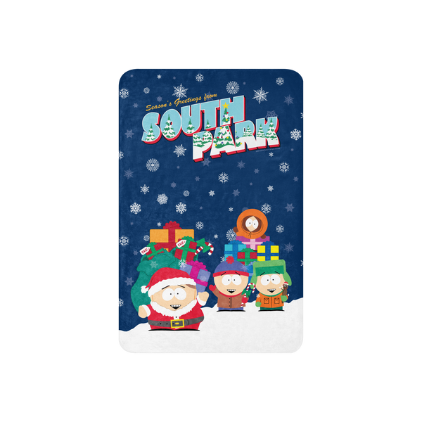 South Park Season Greetings Sherpa Blanket