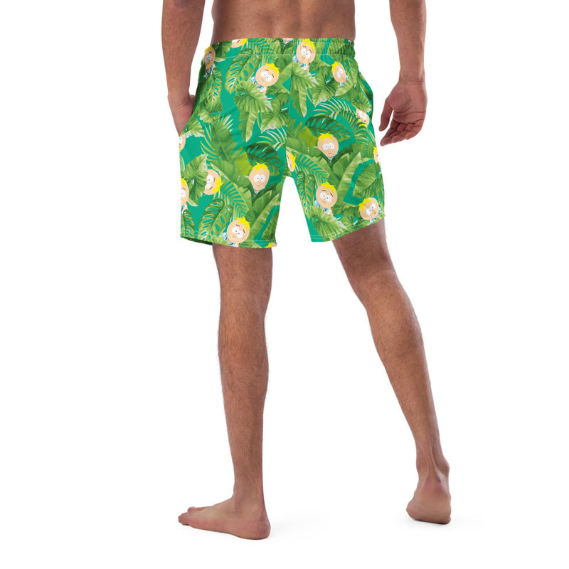 South Park Tropical Butters Recycled Swim Trunks