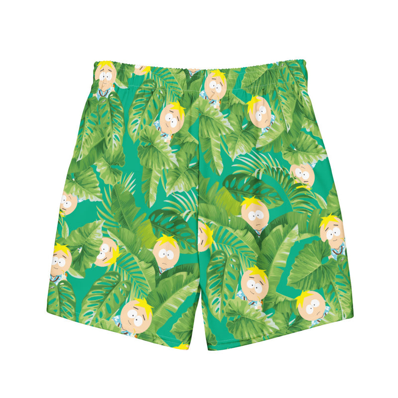 South Park Tropical Butters Recycled Swim Trunks