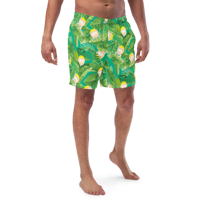 South Park Tropical Butters Recycled Swim Trunks