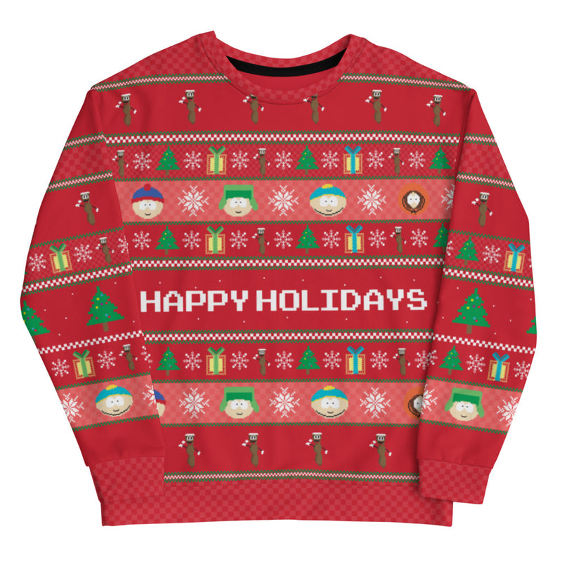 South Park Happy Holidays Ugly Sweatshirt