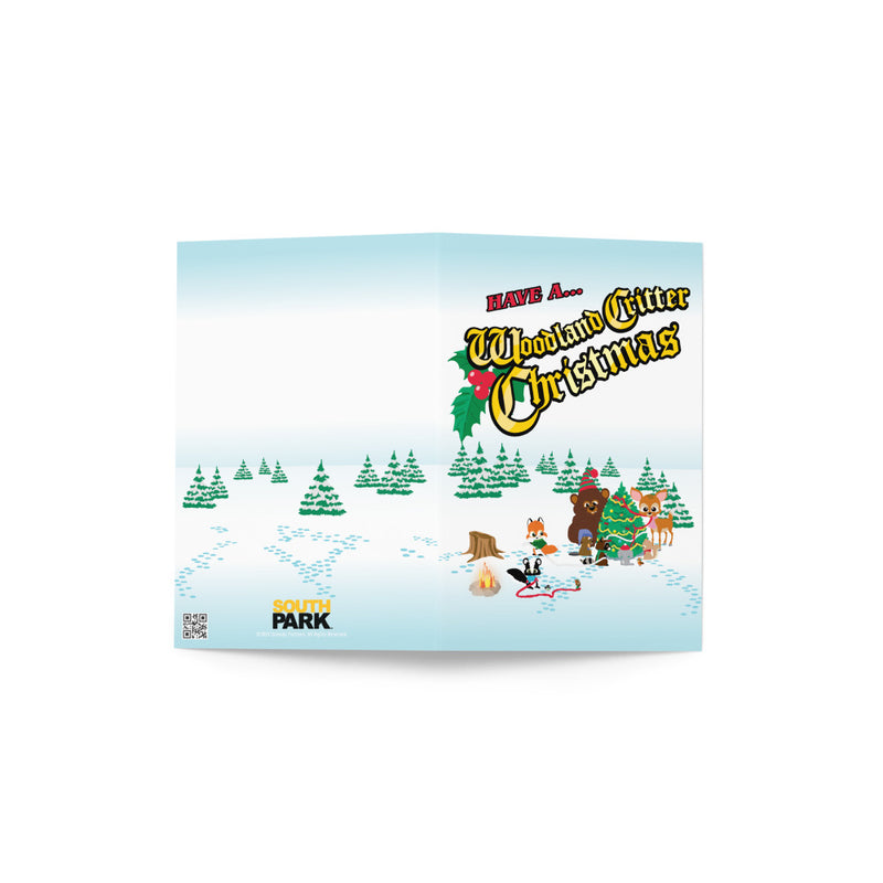 South Park Woodland Critters Christmas Greeting Card