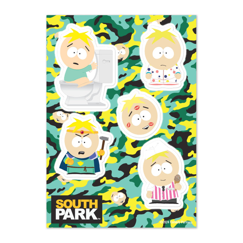 South Park Butters Sticker Sheet