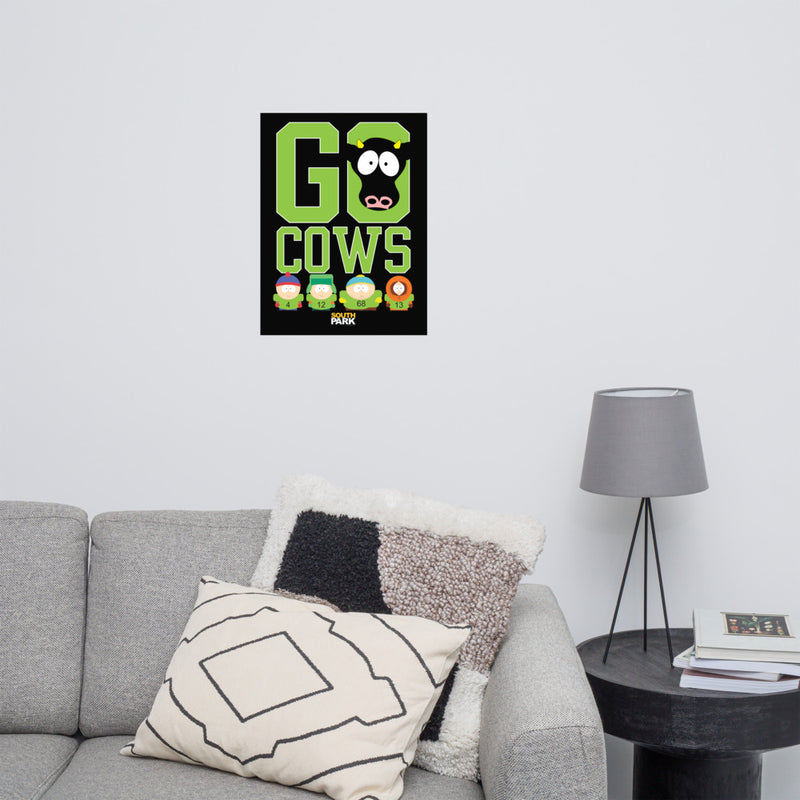 South Park Go Cows Poster