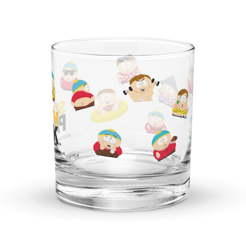 South Park Cartman Rock Glass