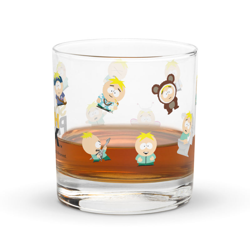 South Park Butters Rocks Glass