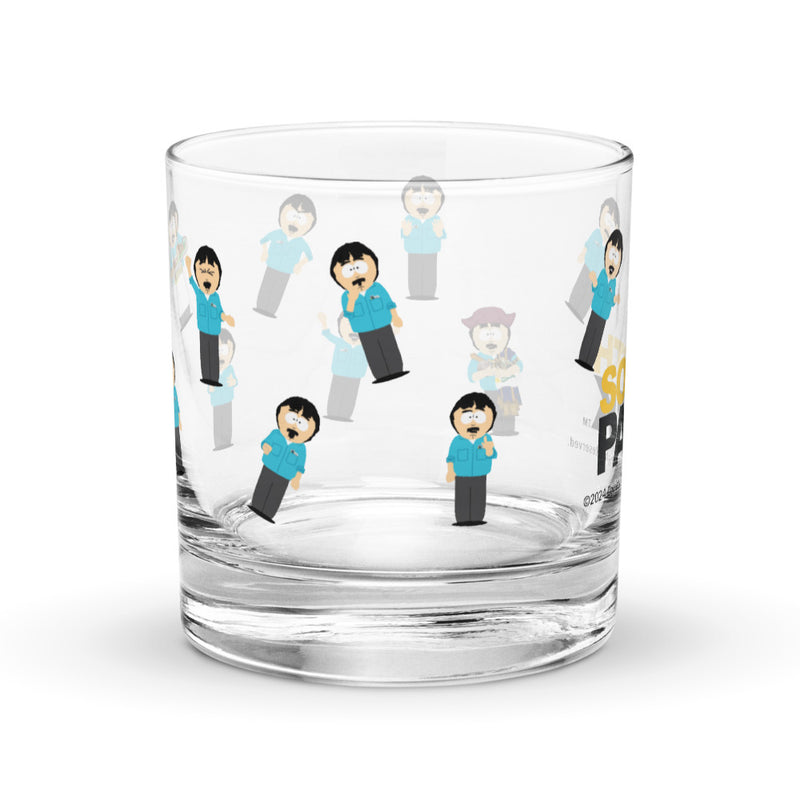 South Park Randy Rock Glass