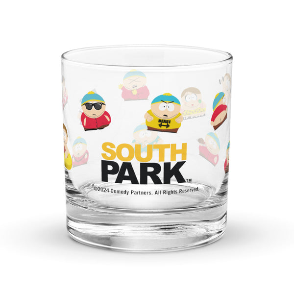 South Park Cartman Rocks Glass