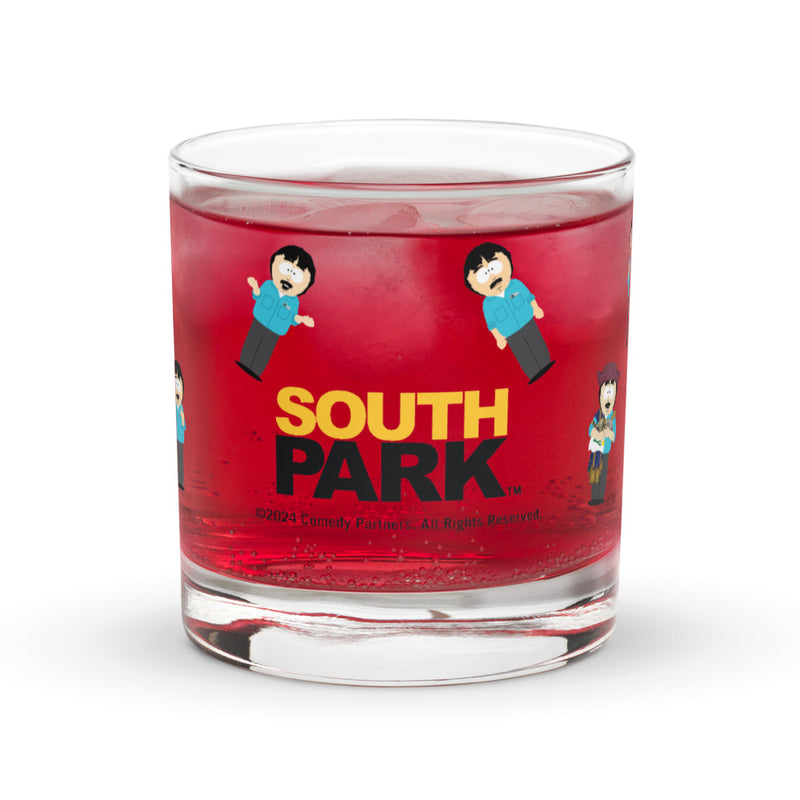 South Park Randy Rock Glass