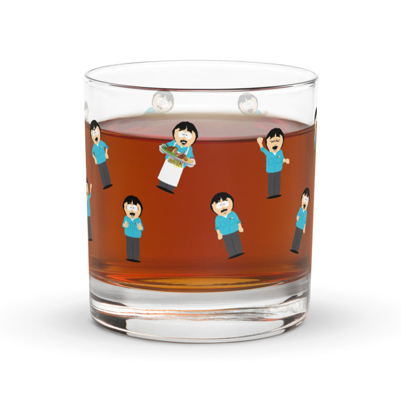 South Park Randy Rock Glass