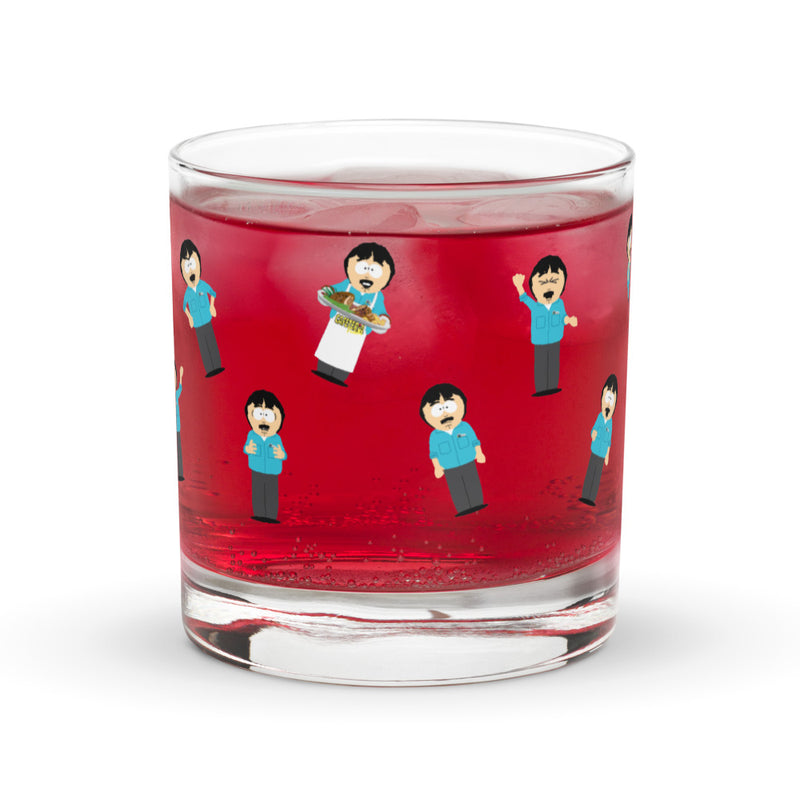 South Park Randy Rock Glass