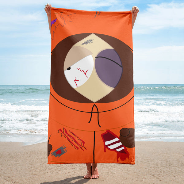 South Park Dead Kenny Beach Towel