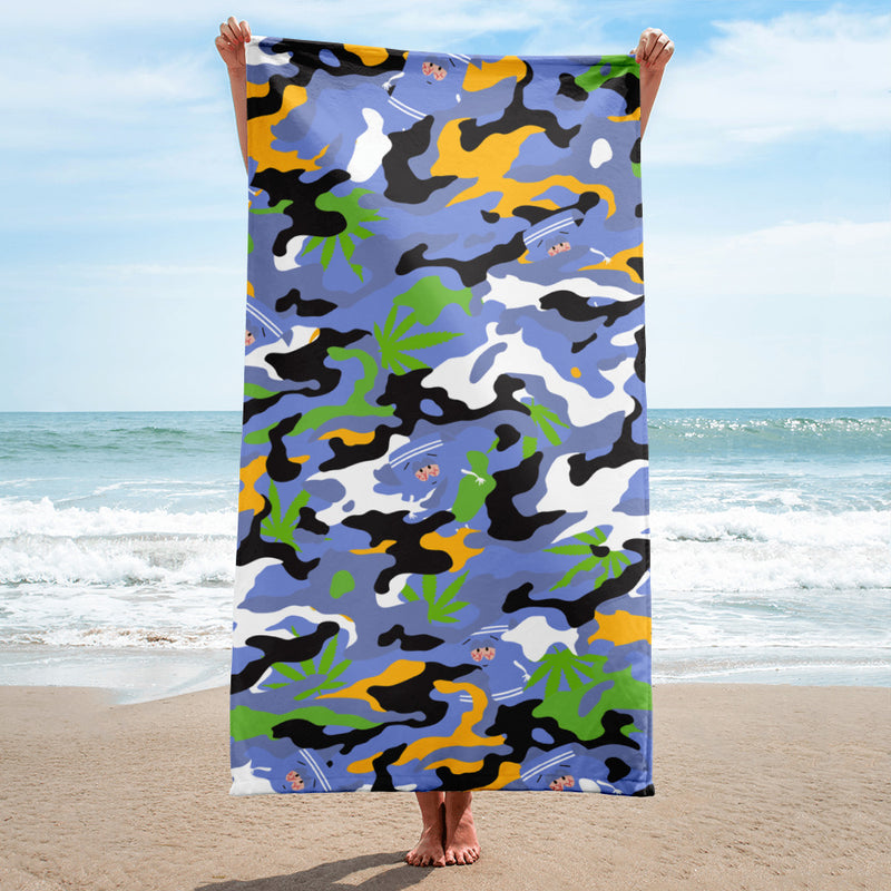 South Park Towelie Camo Beach Towel