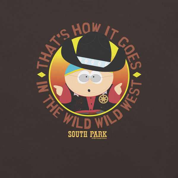 South Park Cartman Wild West Unisex T-Shirt