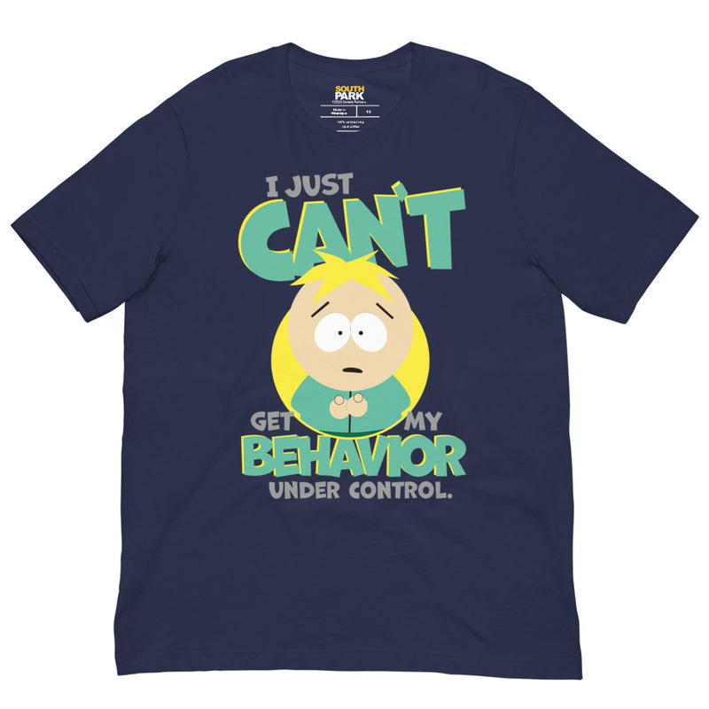 South Park Butters Behavior Under Control Unisex T-Shirt
