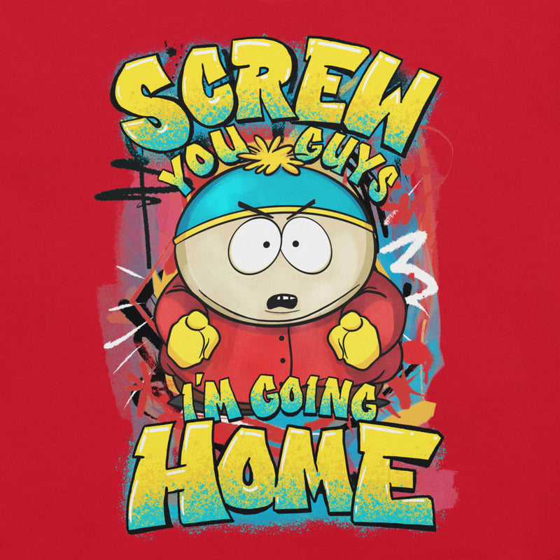 South Park Cartman Screw You Guys Graffiti Unisex T-Shirt
