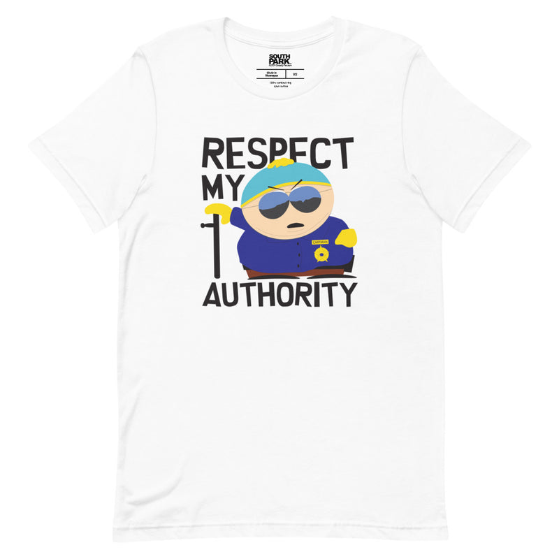 South Park Cartman Respect My Authority Unisex T-Shirt