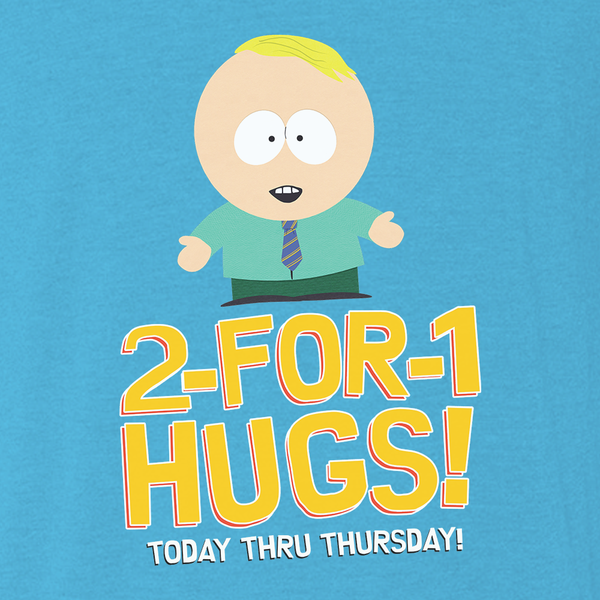 South Park 2 For 1 Hugs Unisex Crew Neck T-Shirt