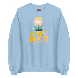 South Park 2 For 1 Hugs Fleece Crewneck Sweatshirt