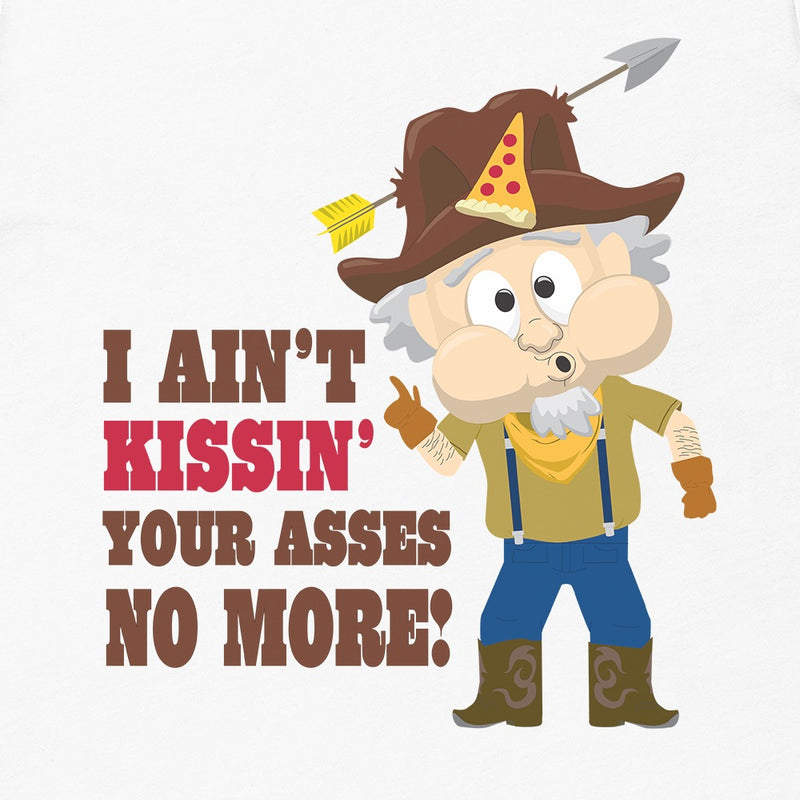 South Park Whistlin' Willy I Ain't Kissin' Adult Short Sleeve T-Shirt