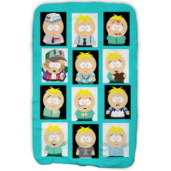 South Park Faces of Butters Fleece Blanket