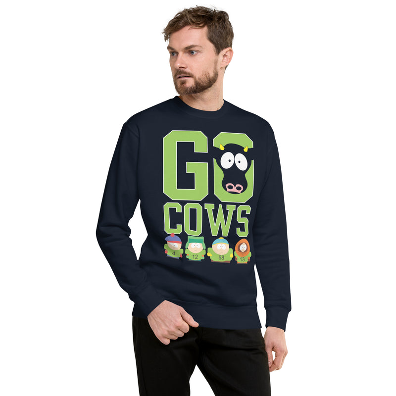South Park Go Cows Adult Crewneck