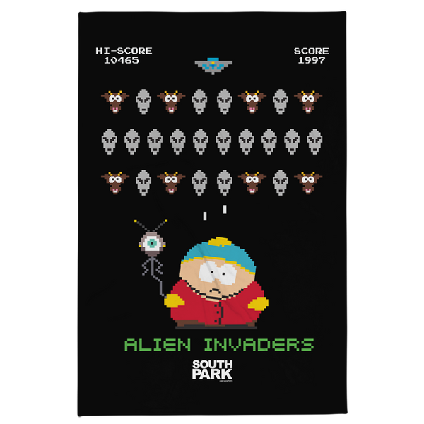 South Park Alien Invaders Fleece Blanket