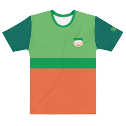 South Park Kyle Color Block Unisex Short Sleeve T-Shirt
