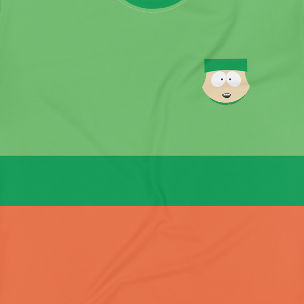 South Park Kyle Color Block Unisex Short Sleeve T-Shirt