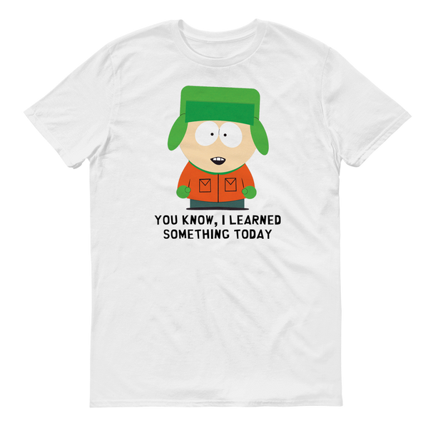 South Park Kyle I Learned Something Today Adult Short Sleeve T-Shirt