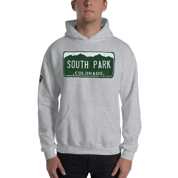 South Park License Plate Hooded Sweatshirt