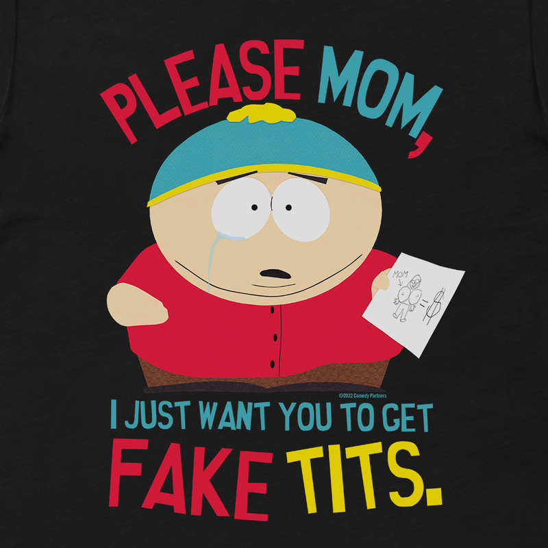 South Park Cartman Please Mom Unisex Crew Neck T-Shirt