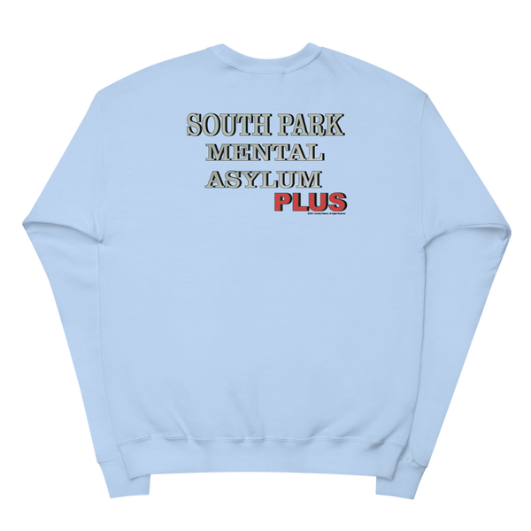 South Park Mental Asylum Plus Fleece Crewneck Sweatshirt