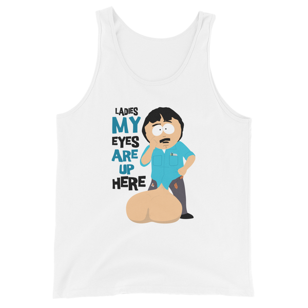 South Park Randy Eyes Up Here Unisex Tank Top