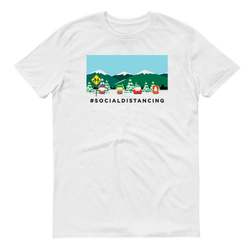 South Park Social Distancing Adult Short Sleeve T-Shirt