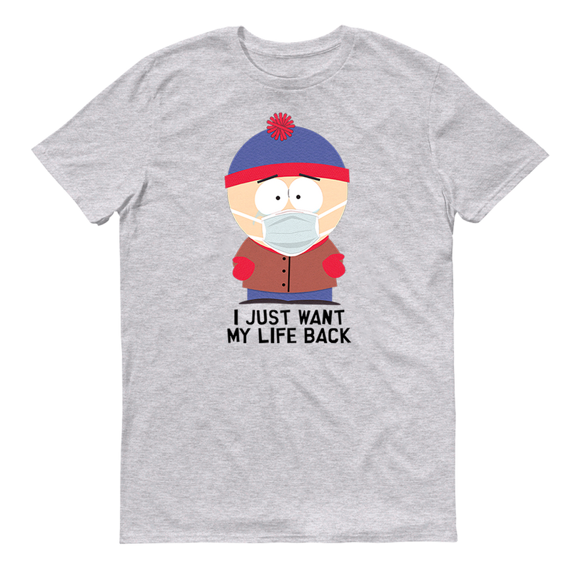 South Park Stan I Just Want My Life Back Adult Short Sleeve T-Shirt