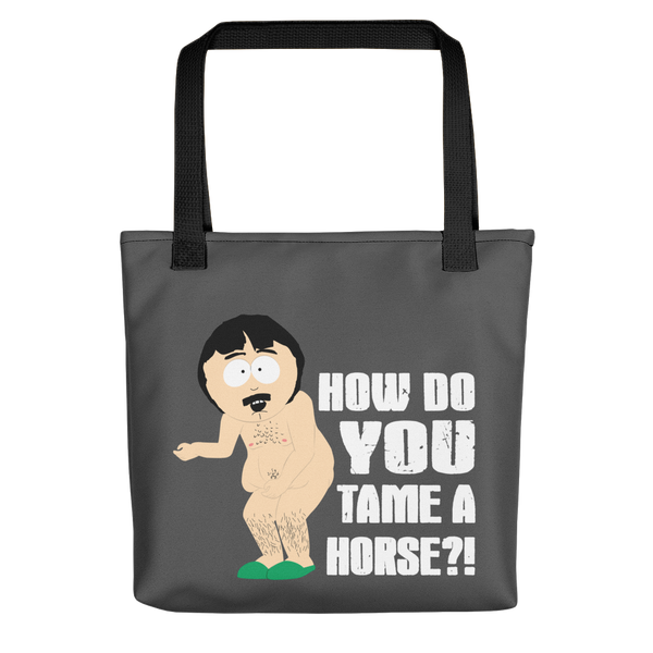 South Park Randy Tame a Horse Premium Tote Bag