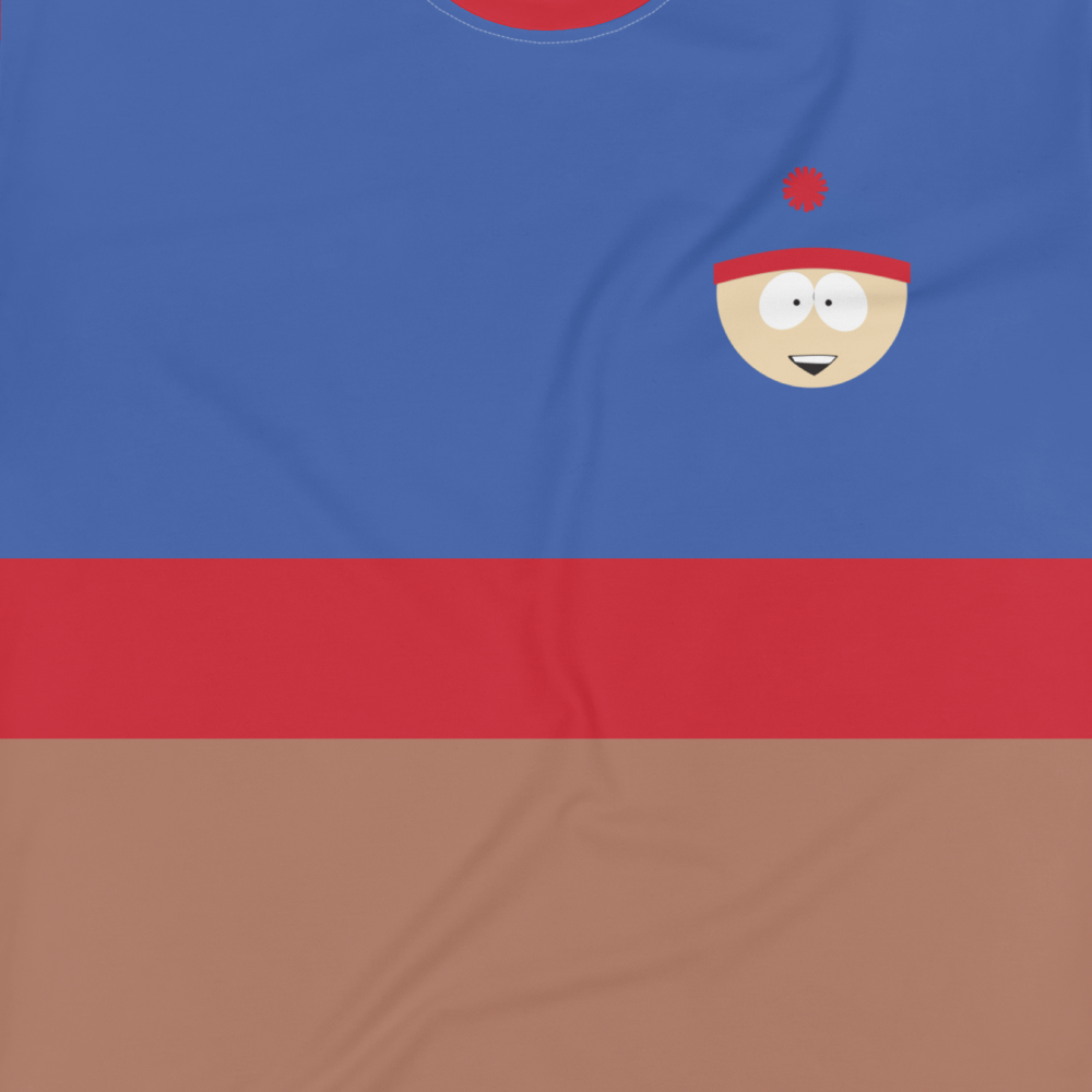 Maglietta South Park Stan – Unisex Adulti, Cotone Ringspun, Regolare Fit, Colore Royal, Taglia XXL - 2