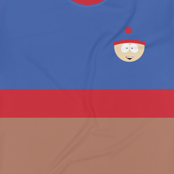 South Park Stan Color Block Unisex Short Sleeve T-Shirt