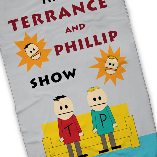 South Park The Terrance and Philip Show Fleece Blanket