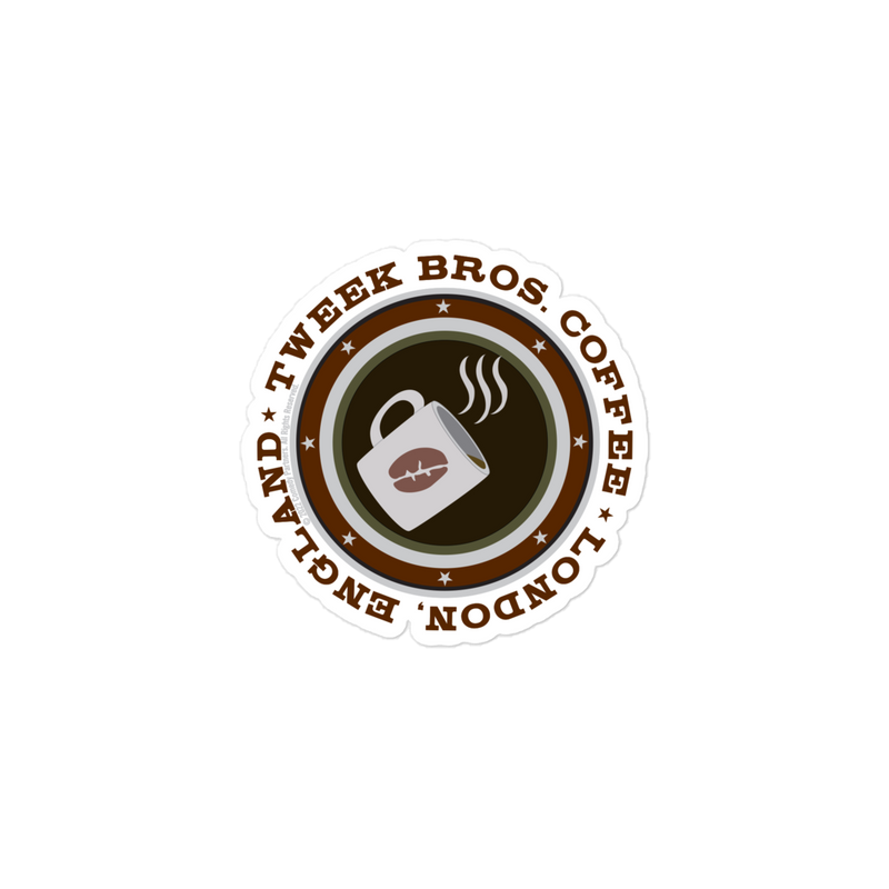 South Park Tweek Bros Coffee London Die Cut Sticker