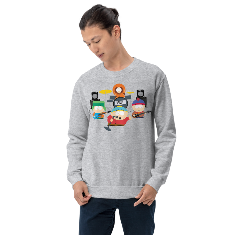 South Park Band Fleece Crewneck Sweatshirt South Park Shop UK