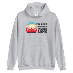 South Park Cartman 13 Inches Long Hooded Sweatshirt