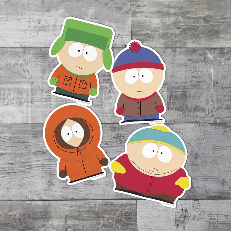 South Park Boys Sticker Pack of 4