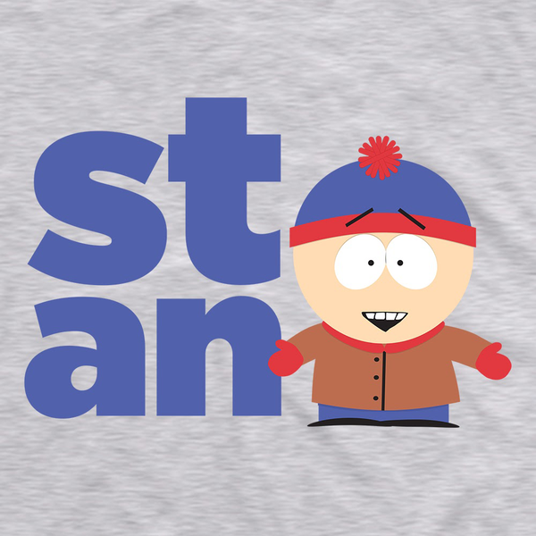 South Park Stan Name Adult Short Sleeve T-Shirt