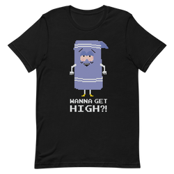 South Park Towelie Wanna Get High Adult Short Sleeve T-Shirt